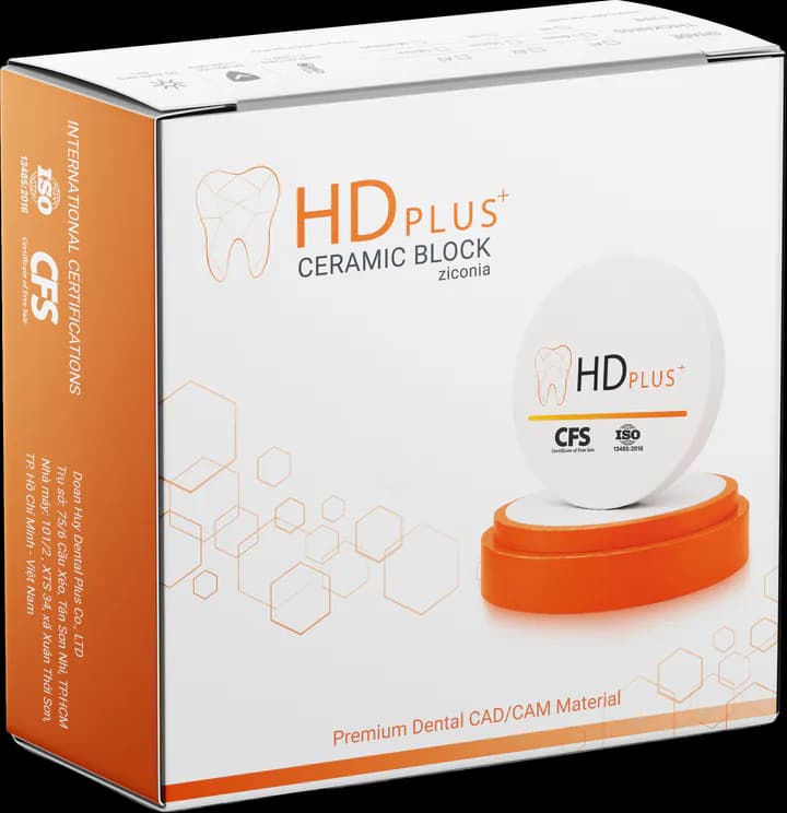 Hộp phôi HD PLUS Ceramic Block Zirconia